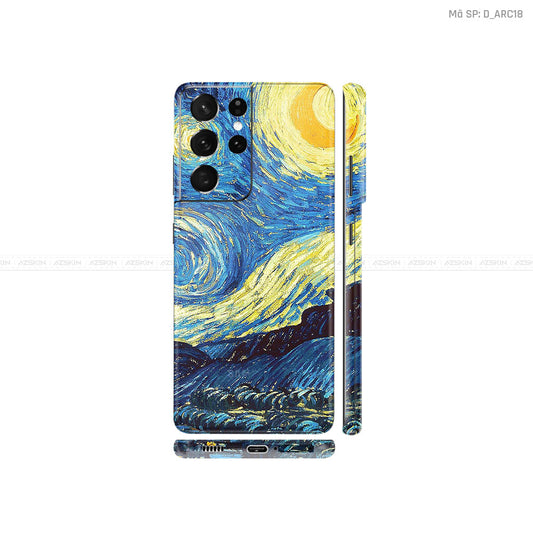Dán Skin Galaxy S21 Series Nghệ Thuật Arcrylic | D_ARC18