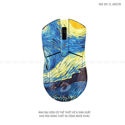 Skin Dán Chuột Dareu Hình Nghệ Thuật Arcrylic | D_ARC18