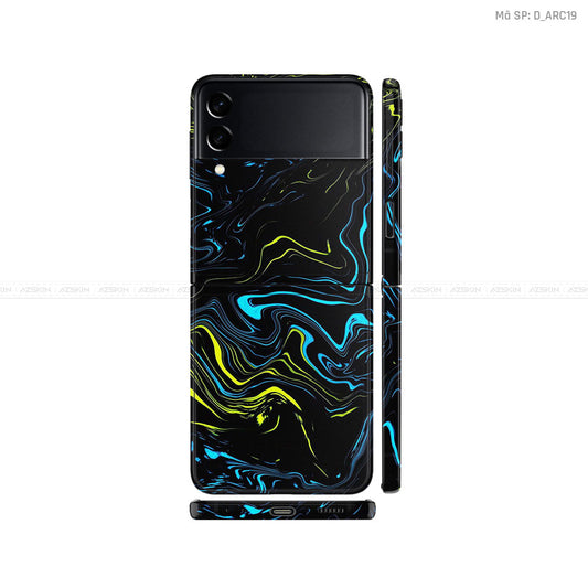 Dán Skin Galaxy Zflip4 Hình Nghệ Thuật Arcrylic | D_ARC19