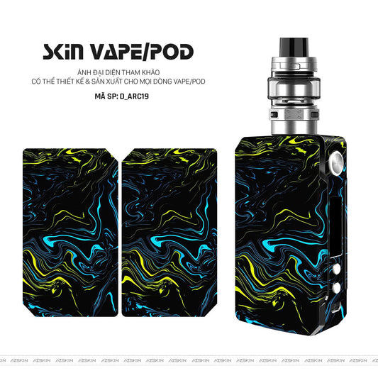 Dán Skin Vape Hình Nghệ Thuật Arcrylic | D_ARC19