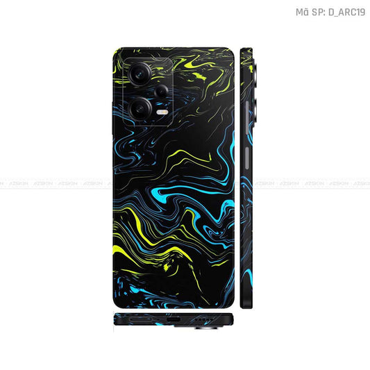 Dán Skin Xiaomi Redmi Note 12 Series Hình Nghệ Thuật Arcrylic | D_ARC19