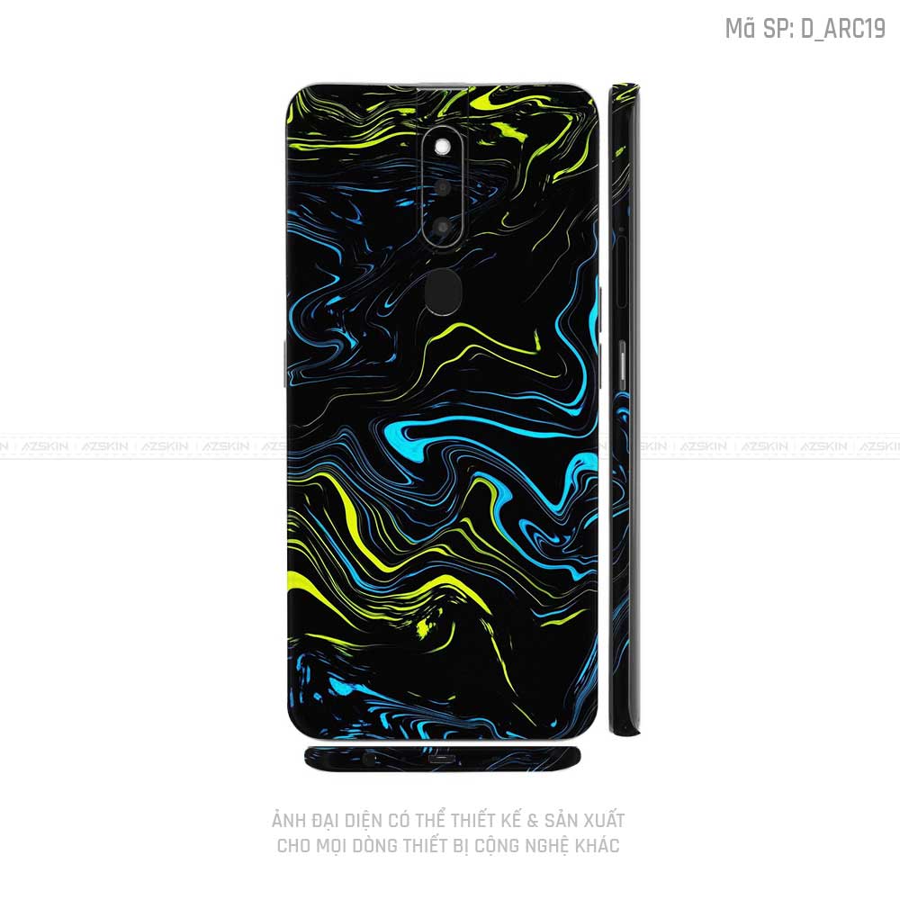 Miếng Dán Skin Điện Thoại OPPO F Series Hình Nghệ Thuật Arcrylic | D_ARC19