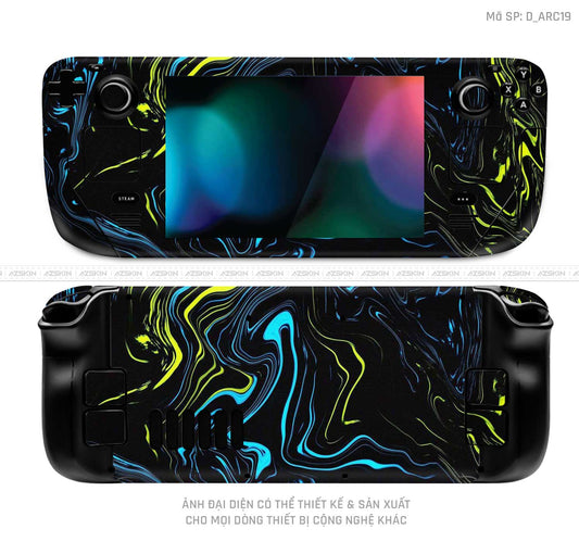 Dán Skin Máy Chơi Game Steam Deck Hình Nghệ Thuật Arcrylic | D_ARC19