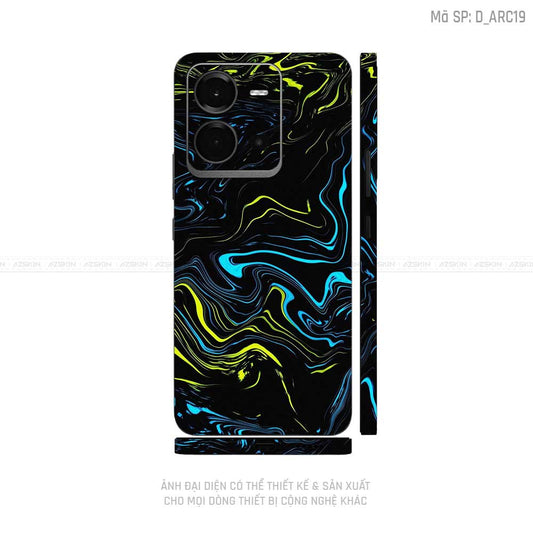 Dán Skin Vivo V Series Hình Nghệ Thuật Arcrylic | D_ARC19