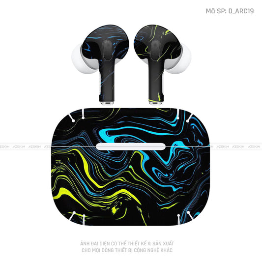 Dán Skin Tai Nghe Airpod 3 Hình Nghệ Thuật Arcrylic | D_ARC19