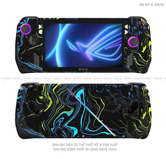 Dán Skin Máy Chơi Game Asus ROG Hình Nghệ Thuật Arcrylic | D_ARC19