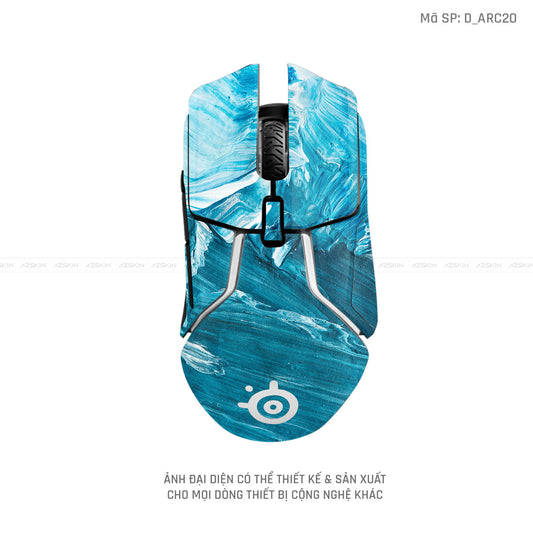 Skin Dán Chuột Steelseries Hình Acrylic | D_ARC20