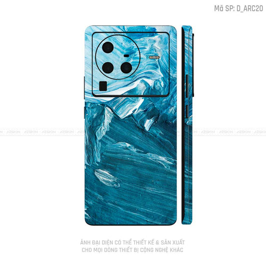 Dán Skin Vivo X Series Hình Nghệ Thuật Arcrylic | D_ARC20