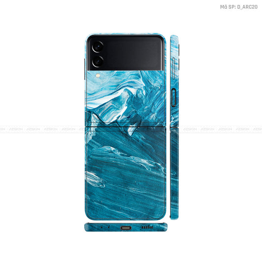 Dán Skin Galaxy Zflip4 Hình Nghệ Thuật Arcrylic | D_ARC20