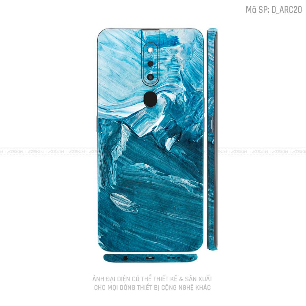 Miếng Dán Skin Điện Thoại OPPO F Series Hình Nghệ Thuật Arcrylic | D_ARC20