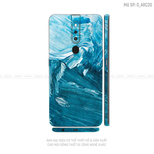 Miếng Dán Skin Điện Thoại OPPO F Series Hình Nghệ Thuật Arcrylic | D_ARC20