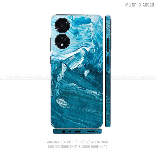 Miếng Dán Skin Điện Thoại OPPO A Series Hình Nghệ Thuật Arcrylic | D_ARC20