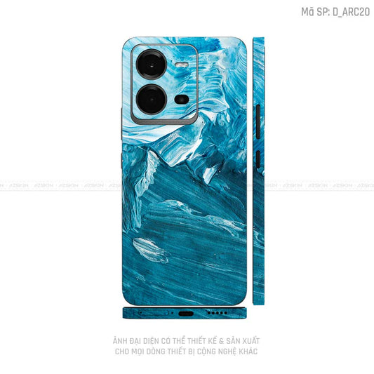 Dán Skin Vivo V Series Hình Nghệ Thuật Arcrylic | D_ARC20