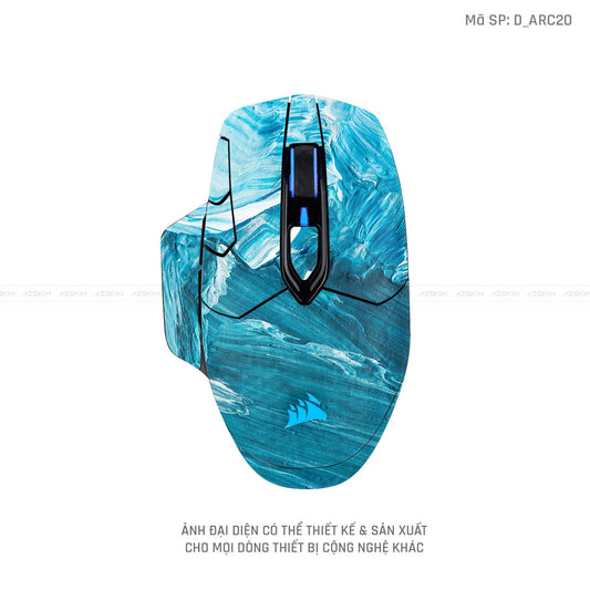 Skin Dán Chuột Corsair Nghệ Thuật Acrylic | D_ARC20