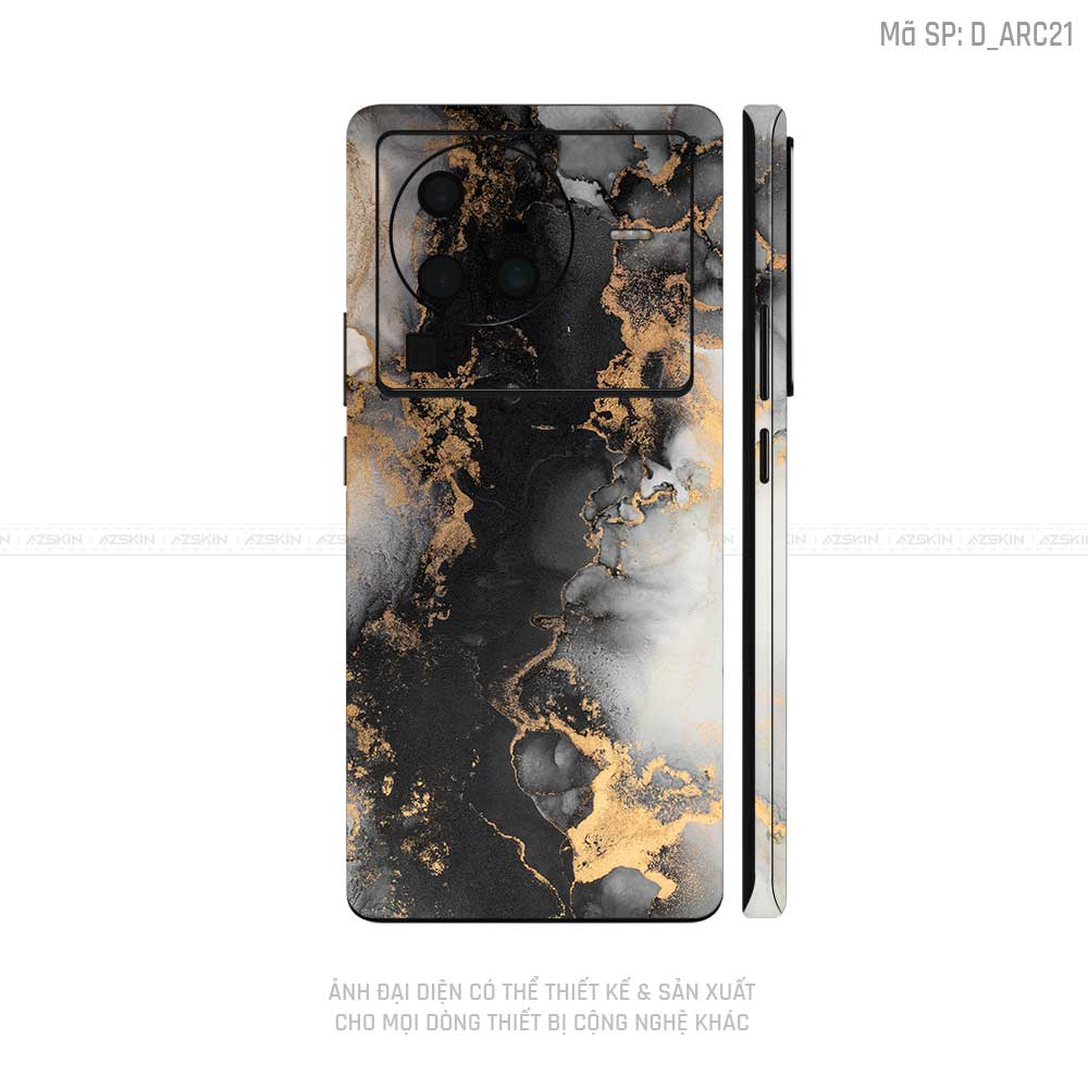 Dán Skin Vivo X Series Hình Nghệ Thuật Arcrylic | D_ARC21