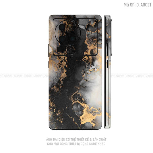 Dán Skin Vivo X Series Hình Nghệ Thuật Arcrylic | D_ARC21