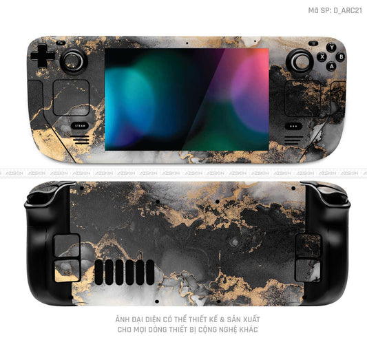 Dán Skin Máy Chơi Game Steam Deck Hình Nghệ Thuật Arcrylic | D_ARC21