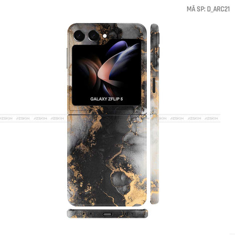 Dán Skin Galaxy Z Flip5 Hình Nghệ Thuật Arcrylic | D_ARC21