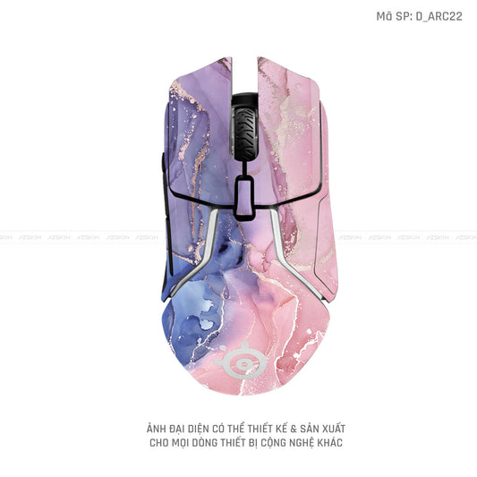 Skin Dán Chuột Steelseries Hình Acrylic | D_ARC22