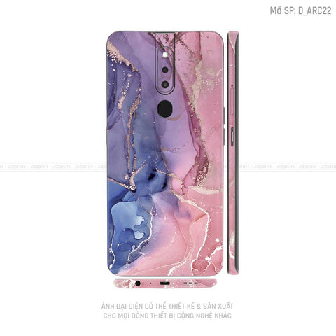 Miếng Dán Skin Điện Thoại OPPO F Series Hình Nghệ Thuật Arcrylic | D_ARC22
