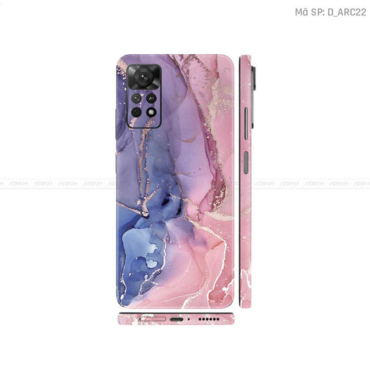 Dán Skin Xiaomi Redmi Note 11 Series Hình Nghệ Thuật Arcrylic | D_ARC22
