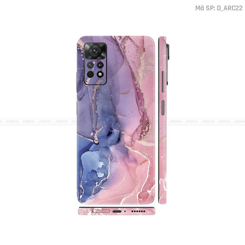 Dán Skin Xiaomi Redmi Note 11 Series Hình Nghệ Thuật Arcrylic | D_ARC22