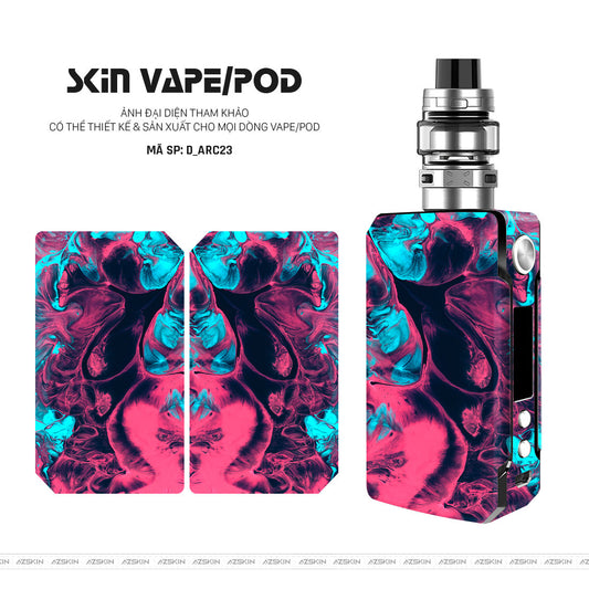 Dán Skin Vape Hình Nghệ Thuật Arcrylic | D_ARC23