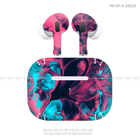 Dán Skin Tai Nghe Airpod 3 Hình Nghệ Thuật Arcrylic | D_ARC23