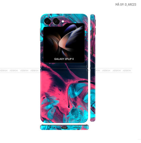 Dán Skin Galaxy Z Flip5 Hình Nghệ Thuật Arcrylic | D_ARC23