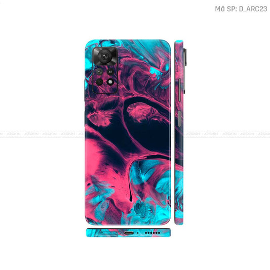 Dán Skin Xiaomi Redmi Note 11 Series Hình Nghệ Thuật Arcrylic | D_ARC23