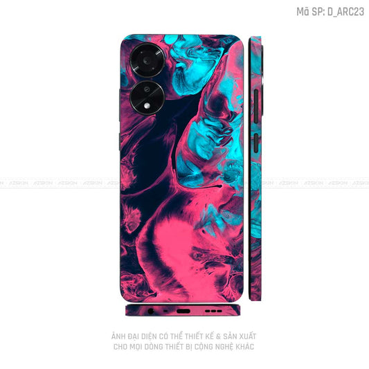 Miếng Dán Skin Điện Thoại OPPO A Series Hình Nghệ Thuật Arcrylic | D_ARC23