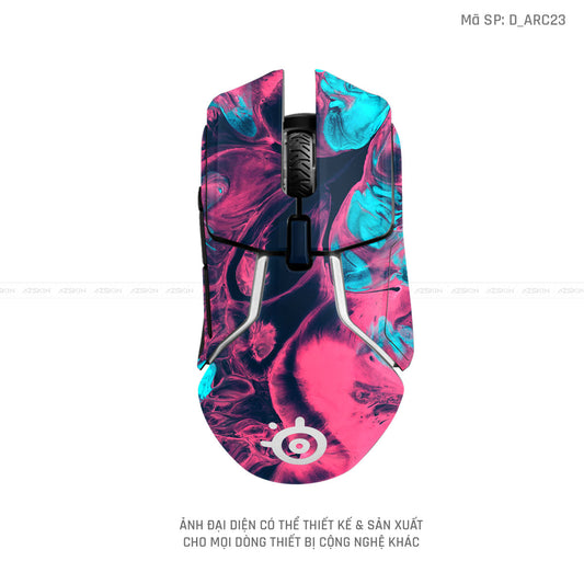 Skin Dán Chuột Steelseries Hình Acrylic | D_ARC23