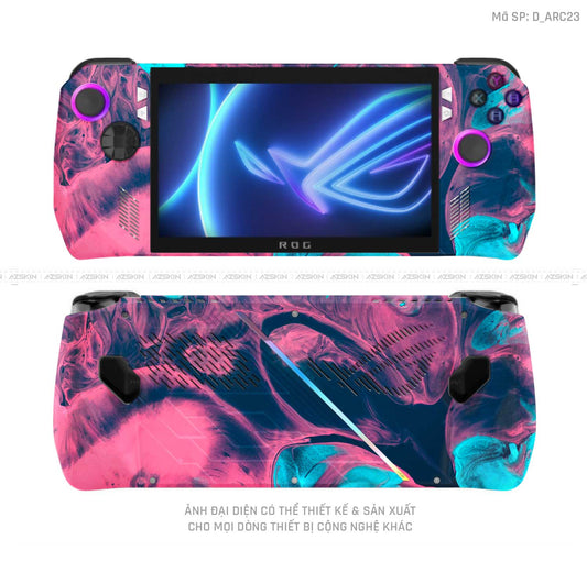 Dán Skin Máy Chơi Game Asus ROG Hình Nghệ Thuật Arcrylic | D_ARC23