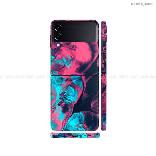 Dán Skin Galaxy Zflip4 Hình Nghệ Thuật Arcrylic | D_ARC23