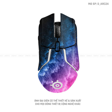 Skin Dán Chuột Steelseries Hình Acrylic | D_ARC24