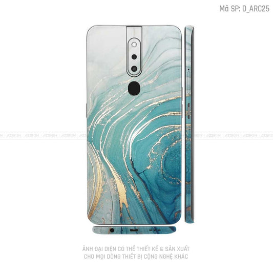Miếng Dán Skin Điện Thoại OPPO F Series Hình Nghệ Thuật Arcrylic | D_ARC25