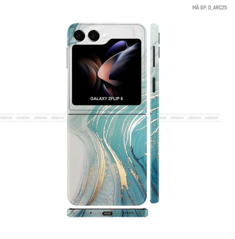 Dán Skin Galaxy Z Flip5 Hình Nghệ Thuật Arcrylic | D_ARC25