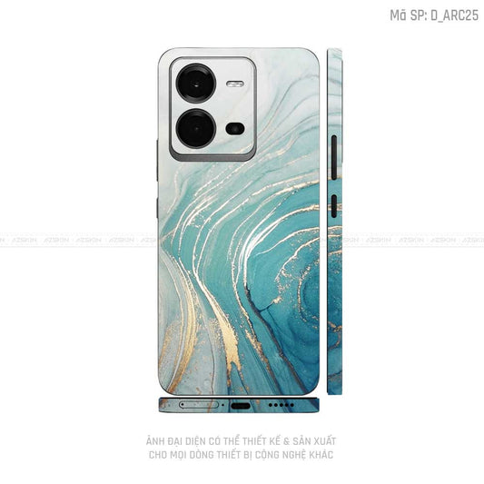 Dán Skin Vivo V Series Hình Nghệ Thuật Arcrylic | D_ARC25