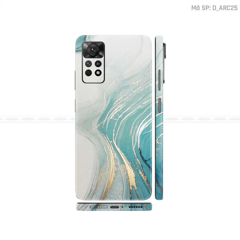 Dán Skin Xiaomi Redmi Note 11 Series Hình Nghệ Thuật Arcrylic | D_ARC25
