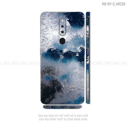 Miếng Dán Skin Điện Thoại OPPO F Series Hình Nghệ Thuật Arcrylic | D_ARC26