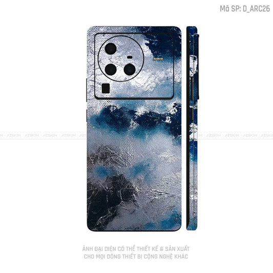 Dán Skin Vivo X Series Hình Nghệ Thuật Arcrylic | D_ARC26