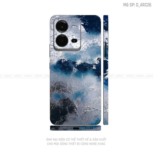 Dán Skin Vivo V Series Hình Nghệ Thuật Arcrylic | D_ARC26