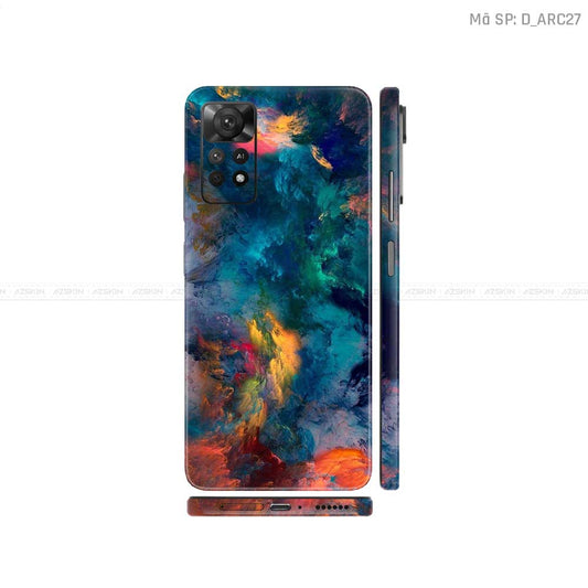 Dán Skin Xiaomi Redmi Note 11 Series Hình Nghệ Thuật Arcrylic | D_ARC27