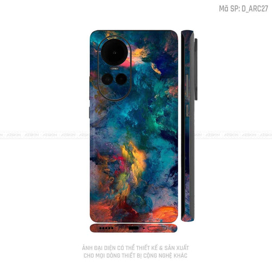 Dán Skin Điện Thoại OPPO Reno Series Hình Nghệ Thuật Arcrylic | D_ARC27