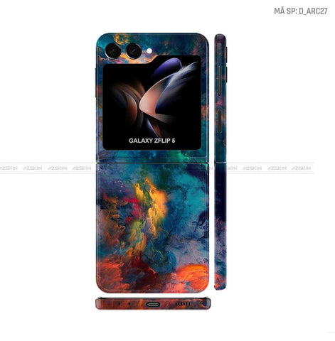 Dán Skin Galaxy Z Flip5 Hình Nghệ Thuật Arcrylic | D_ARC27