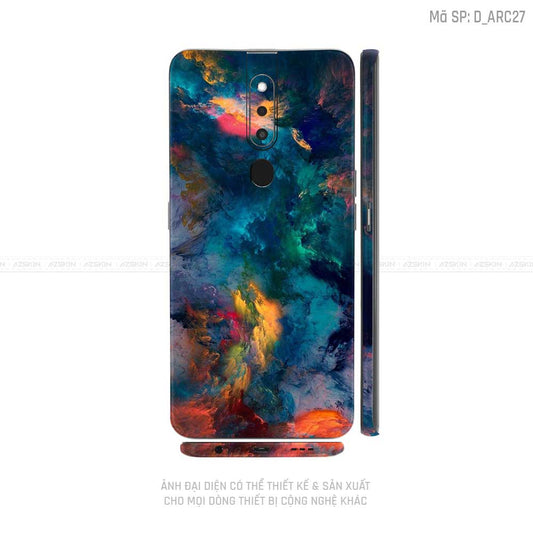 Miếng Dán Skin Điện Thoại OPPO F Series Hình Nghệ Thuật Arcrylic | D_ARC27