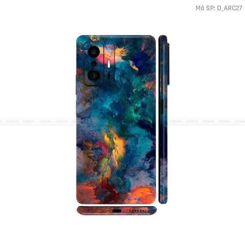 Dán Skin Xiaomi 11 Series Hình Nghệ Thuật Arcrylic | D_ARC27