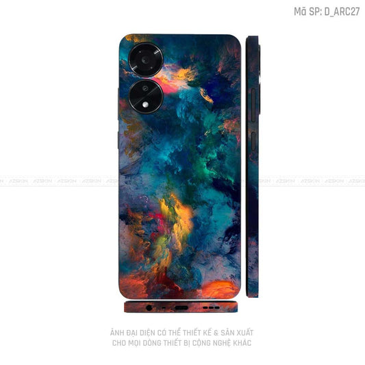 Miếng Dán Skin Điện Thoại OPPO A Series Hình Nghệ Thuật Arcrylic | D_ARC27