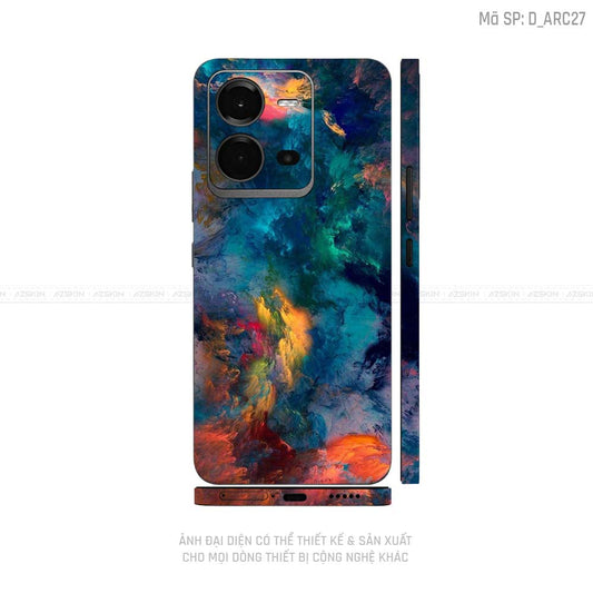Dán Skin Vivo V Series Hình Nghệ Thuật Arcrylic | D_ARC27