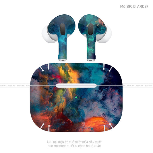 Dán Skin Tai Nghe Airpod 3 Hình Nghệ Thuật Arcrylic | D_ARC27